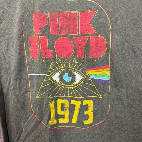 Pink Floyd 1973 Dark Side of the Moon Tour Rock Band Tee S/M - Picture 2 of 5